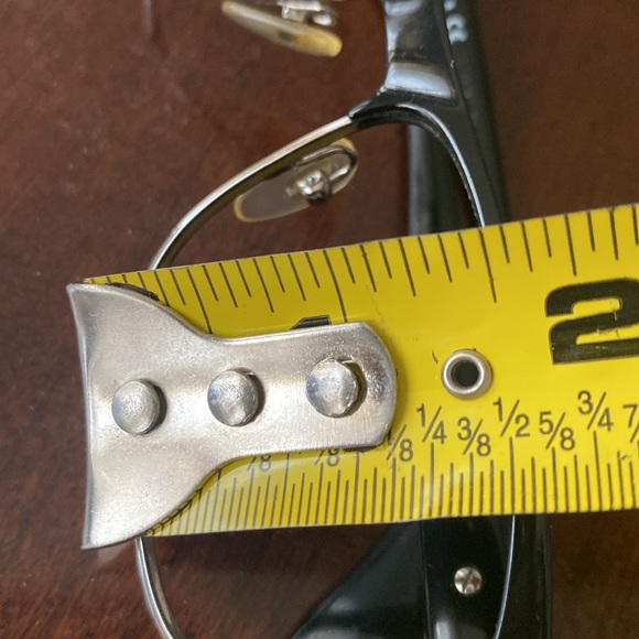 Prada eye 👁️ glasses black & silver frame only made in Italy unisex - Picture 15 of 16